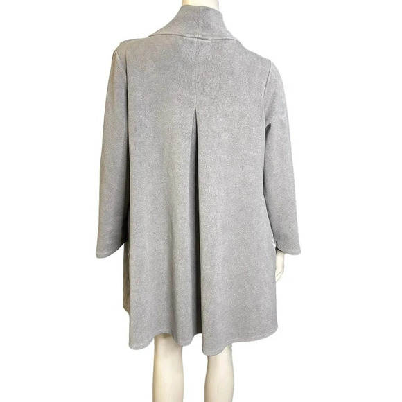 Ayrtight Tan Brown Tunic Cape S | Lagenlook Oversized Layered Boho Cozy Comfy - Picture 2 of 4
